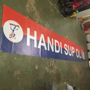 Bannière de support pour l’OL Handisport